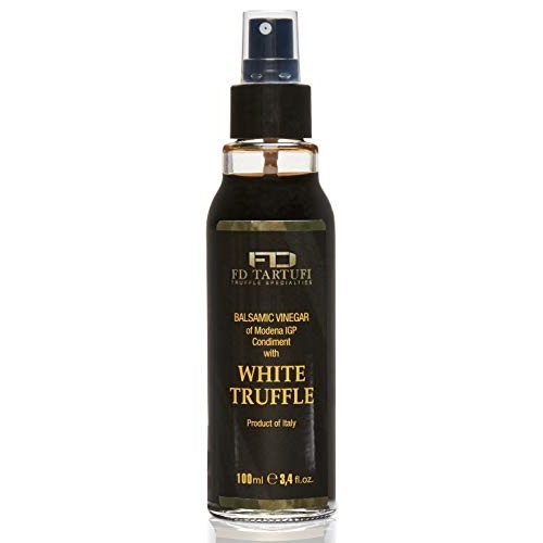 Fd Tartufi White Truffle Balsamic Vinegar Of Modena 100Ml 3.4Fl