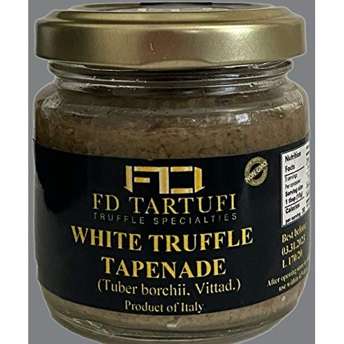 Fd Tartufi White Truffle Tapenade 80G 2.82Oz - Tuber Borchii