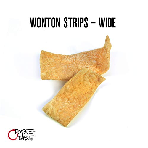 Feast From The East Asian Salad Toppings - Wonton Strips - All-N