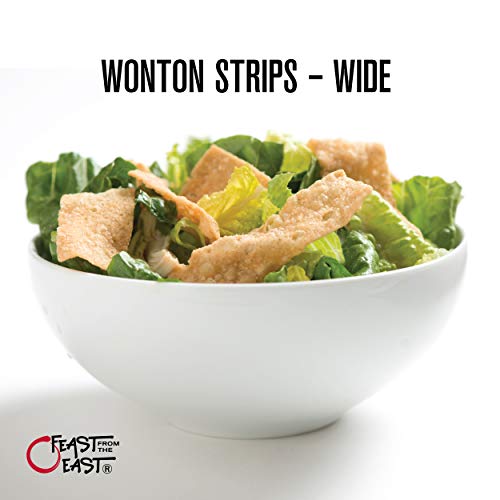 Feast From The East Asian Salad Toppings - Wonton Strips - All-N