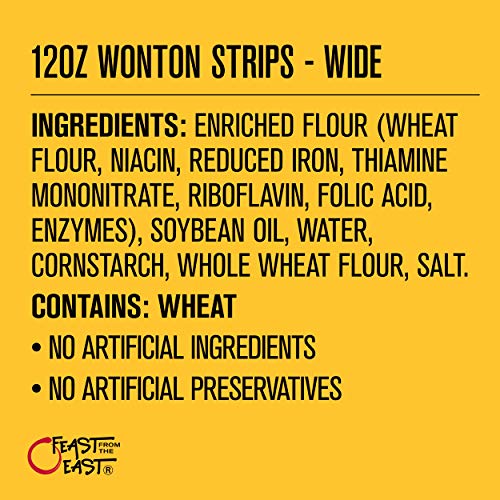 Feast From The East Asian Salad Toppings - Wonton Strips - All-N