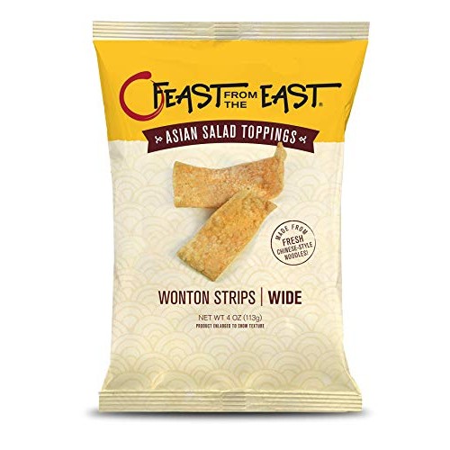 Feast From The East Asian Salad Toppings - Wonton Strips - All-N