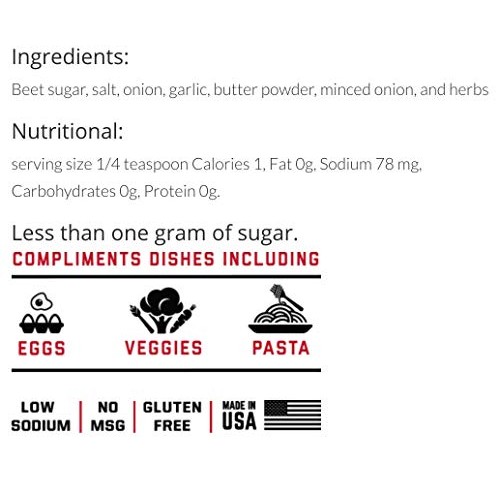 Butter Herb - Feast Mode Flavors - Low Sodium, No Msg, Gluten Fr