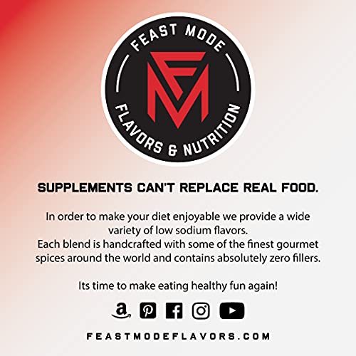 Cheddar Bacon - Feast Mode Flavors - Low Sodium, No Msg, Gluten