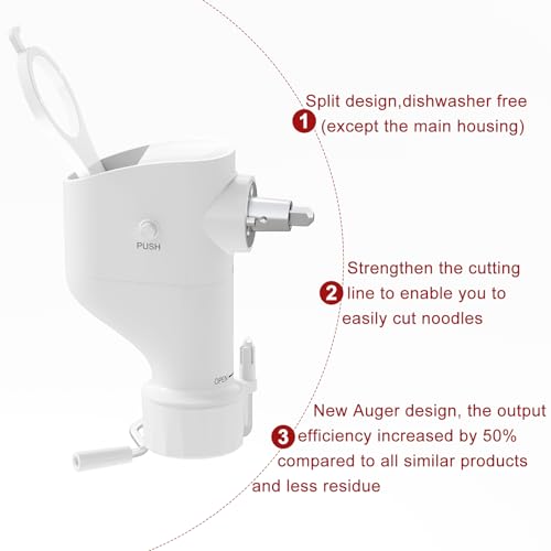 Fedowal Gourmet Pasta Press Attachment for Kitchenai Stand Mixer...