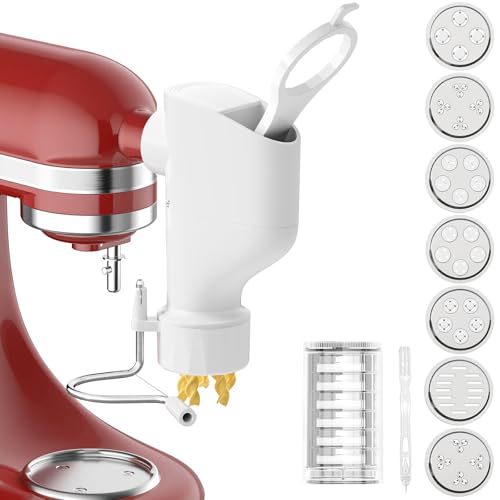 Fedowal Gourmet Pasta Press Attachment for Kitchenai Stand Mixer...