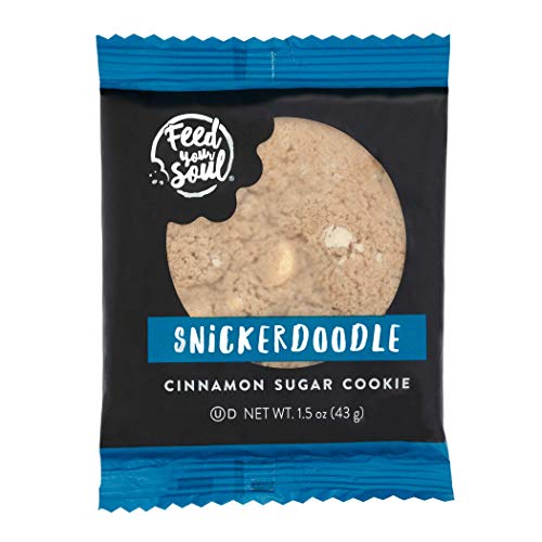 Feed Your Soul Snickerdoodle Cookies, 60 Count Individually Wrapped