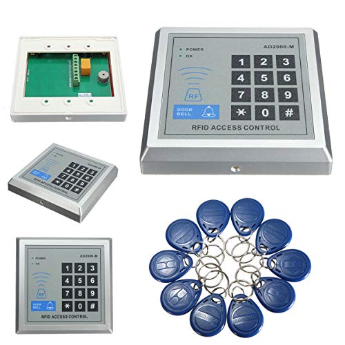 Feefine Rfid Proximity Door Control System Kit,Security Rfid Pro