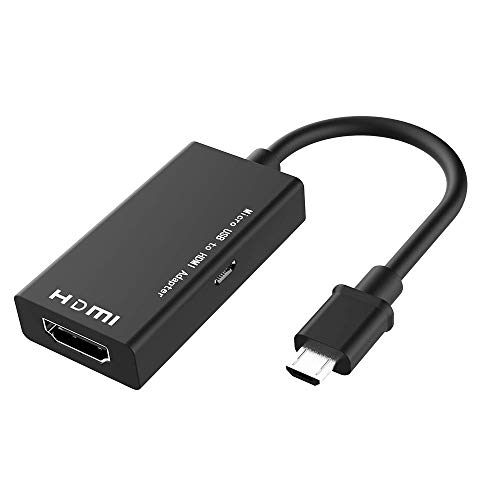 Feefine Mhl Micro Usb To Hdmi Cable Mhl Hdtv Adapter,1080P Video