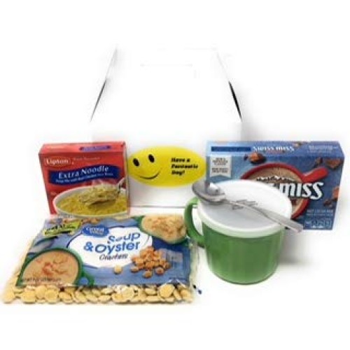 Feel Good Care Package-Mug With Handle, Spoon, Chicken Noodle So