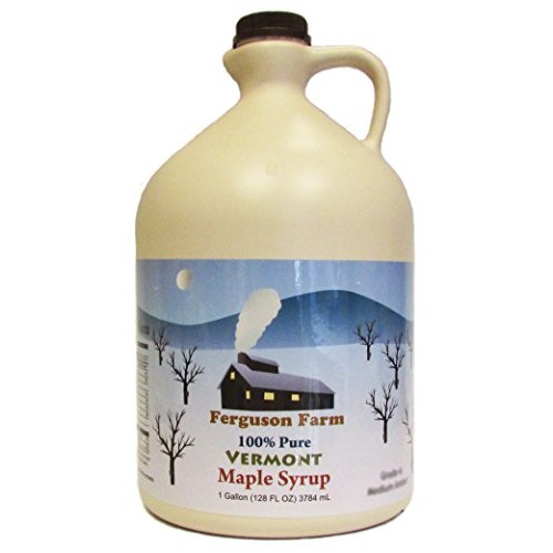 Ferguson Farms 100% Pure Vermont Maple Syrup, Grade A Fancy Ligh