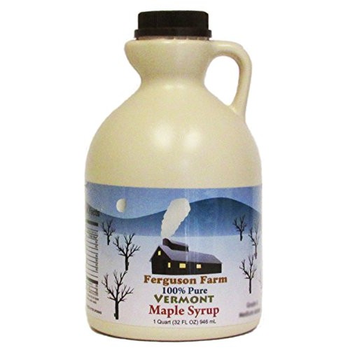 Ferguson Farms 100% Pure Vermont Maple Syrup, Grade A Dark, Jug