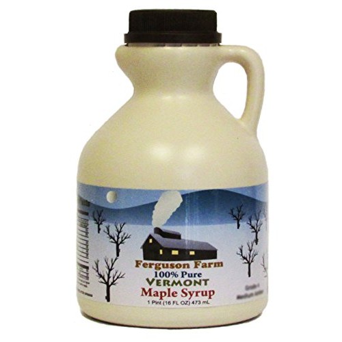 Ferguson Farms 100% Pure Vermont Maple Syrup, Grade A Dark, Jug
