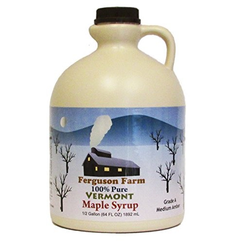 Ferguson Farms 100% Pure Vermont Maple Syrup, Grade B, Jug Half