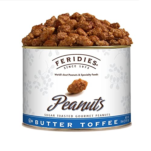 Feridies Butter Toffee Peanuts - 18Oz Can