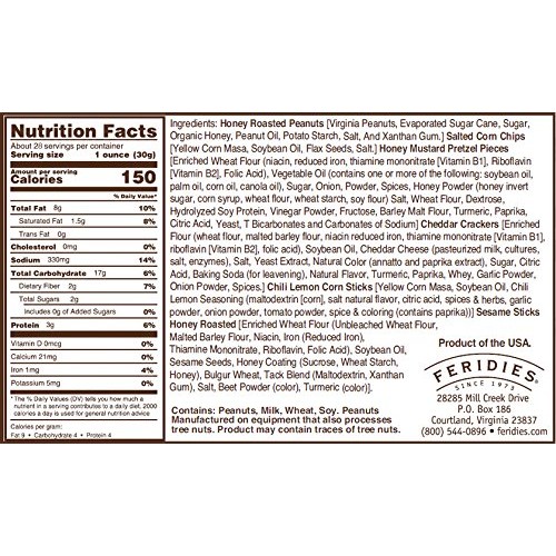 Feridies Honey Cheddar 5 Oclock Crunch - 28Oz Vacuum Sealed Tin