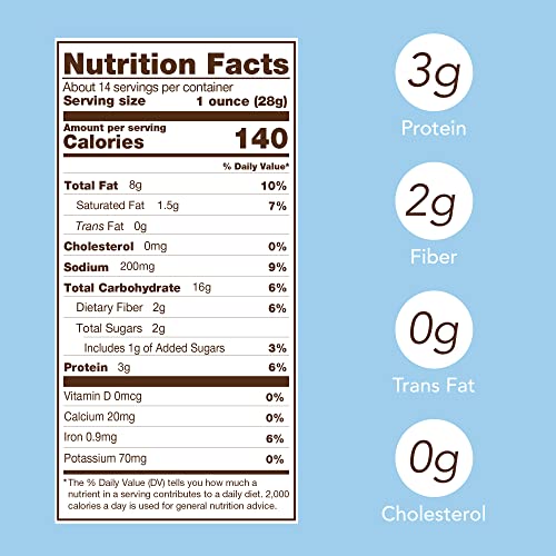 FERIDIES Honey Cheddar 5 oClock Crunch Snack Mix - 14oz Can