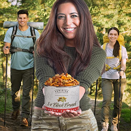 FERIDIES Honey Cheddar 5 oClock Crunch Snack Mix - 14oz Can