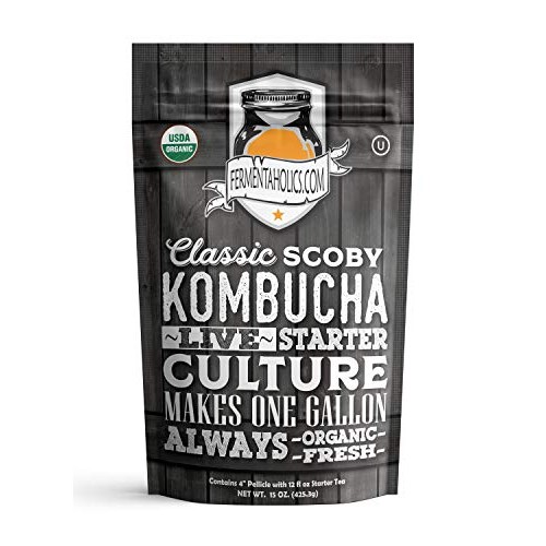 1-Gallon Kombucha Brewing Starter Kit | Usda Organic Kombucha Sc