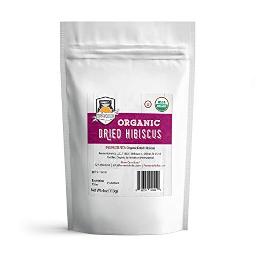 Fermentaholics Usda Certified Organic Dried Hibiscus Flowers - P