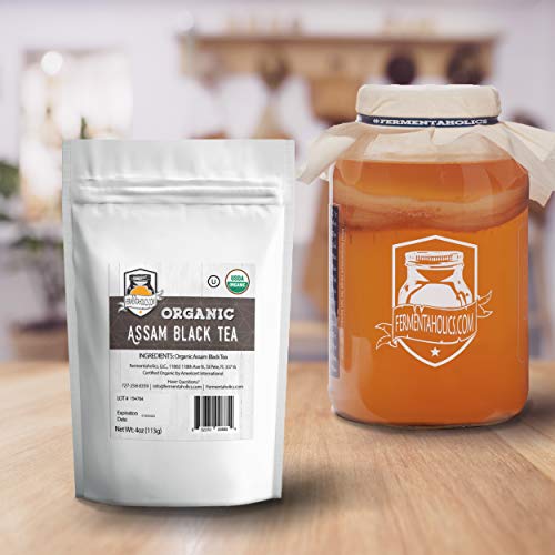 Fermentaholics Usda Certified Organic Loose Leaf Assam Black Tea