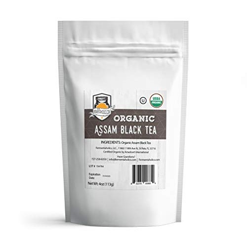 Fermentaholics Usda Certified Organic Loose Leaf Assam Black Tea