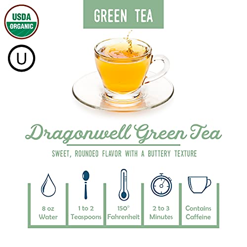 Fermentaholics Usda Certified Organic Loose Leaf Dragonwell Gree