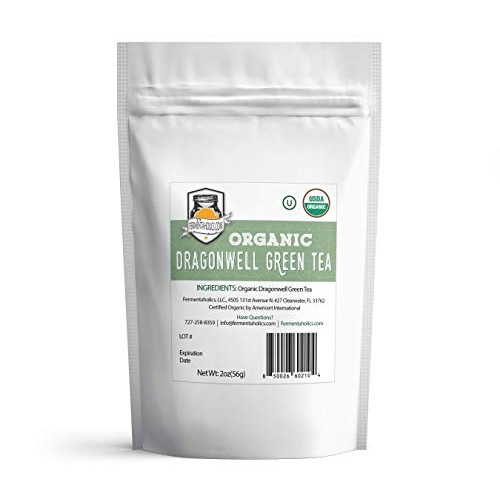 Fermentaholics Usda Certified Organic Loose Leaf Dragonwell Gree