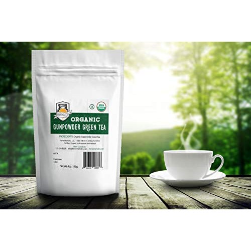 Fermentaholics Usda Certified Organic Loose Leaf Gunpowder Green