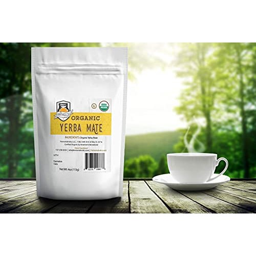 Fermentaholics USDA Certified Organic Loose-Leaf Yerba Mate Tea ...
