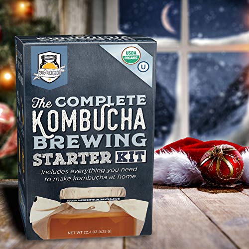 The Complete Kombucha Brewing Starter Kit | Fermentaholics Usda