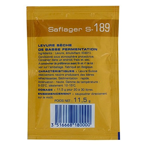 Fermentis 11.5G Saflager S-189 Dry Lager Yeast