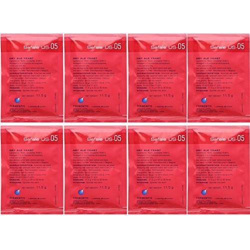 Fermentis Safale Us-05 Dry Yeast, 11.5 G Pack Of 8