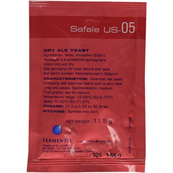 Fermentis Safale US-05 11.5 g