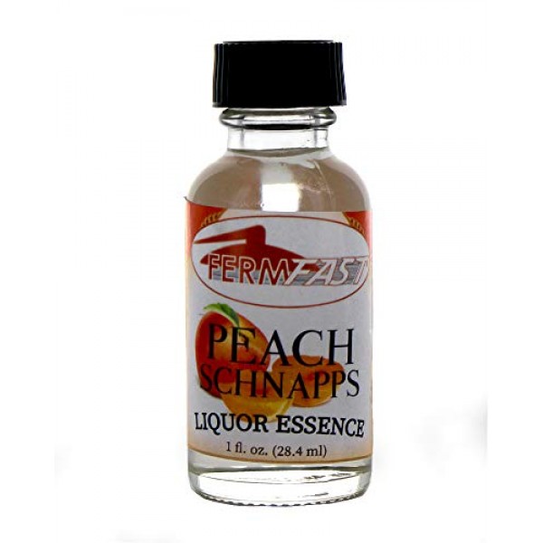 Fermfast Peach Schnapps Liquor Essence 1 Oz