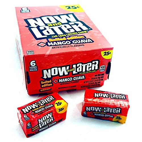 Now And Later Soft Chewy Classic Candy Long Lasting Limited Edit