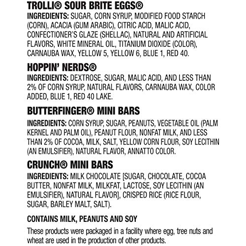 Trolli, Assorted Easter Egg Fillers Chocolate And Sugar Mix, 21.