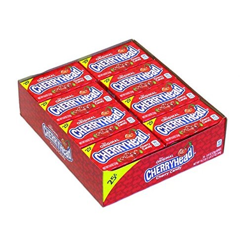 Ferrara Pan Cherryheads, 24- 0.8oz Packs