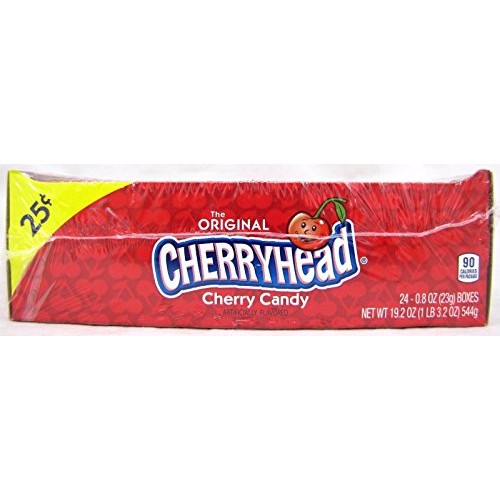 Ferrara Pan Cherryheads, 24- 0.8oz Packs