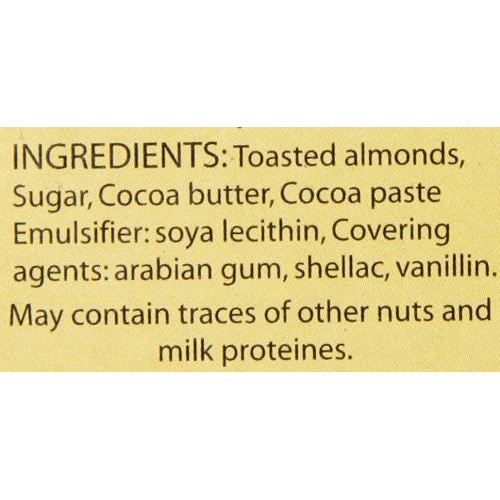 Ferrara Dark Chocolate Covered Almonds, 5.6-Ounce Boxes Pack Of 4