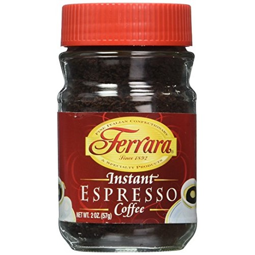 Ferrara Instant Espresso Coffee - Pack Of 3 2 Oz Each Jar