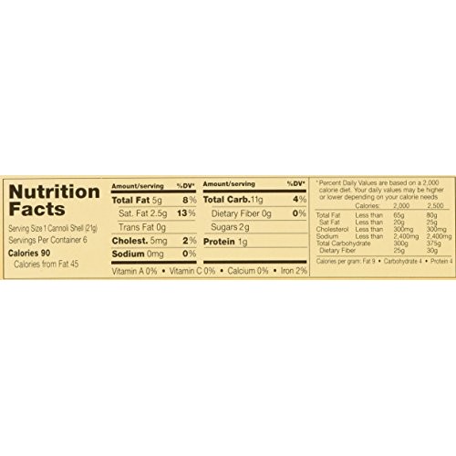 Ferrara - Cannoli Shells, 3- 4.5 Oz. Boxes