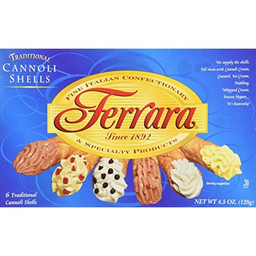 Ferrara - Cannoli Shells, 3- 4.5 Oz. Boxes