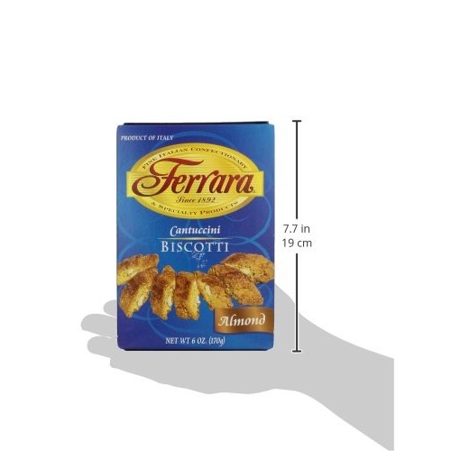 Ferrara Cantuccini Biscotti, Almond, 6 Ounce