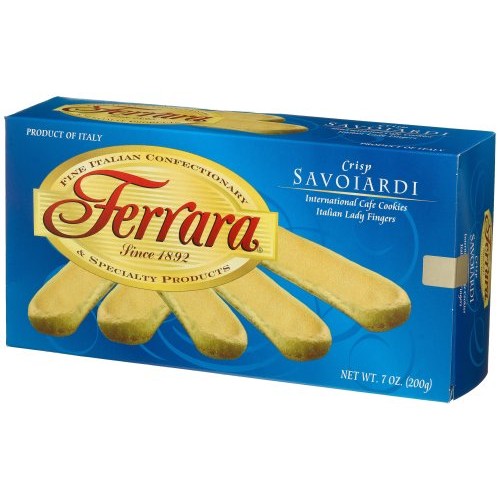 Ferrara International Cafe Cookies, Lady Fingers, 7-Ounce Boxes