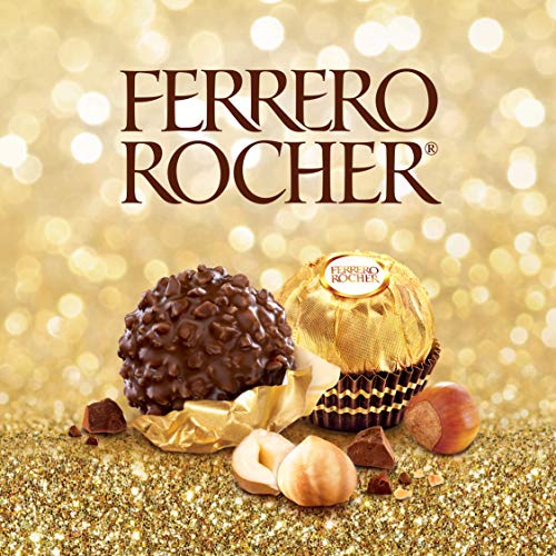 Ferrero Rocher Fine Hazelnut Milk Chocolate, 3 Count Individuall