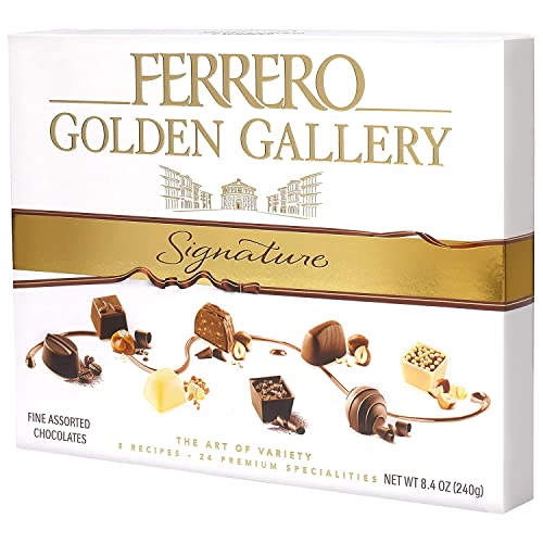 Ferrero Golden Gallery Signature Fine Assorted Chocolates, Candy...