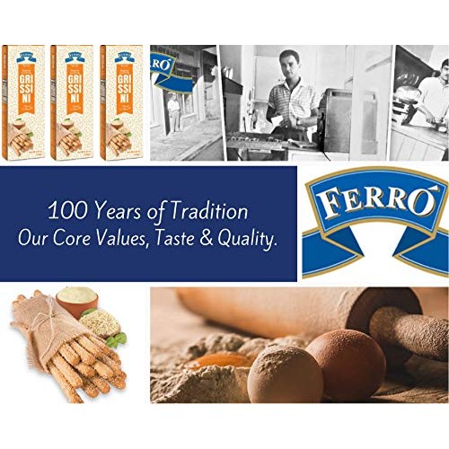 Ferro Greek Traditional Sesame Breadsticks Classic With Extra Vi