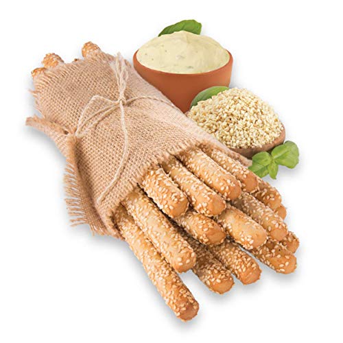 Ferro Greek Traditional Sesame Breadsticks Classic With Extra Vi