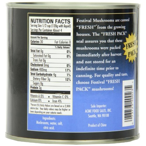 Festival Mushrooms Pieces And Stems Fresh Pack, 16-Ounce Pack O